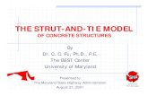 The Strut and Tie Model of Concrete Structures