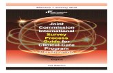 Joint Commission International Survey Process Guide for Clinical ...