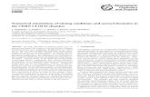 Numerical simulations of mixing conditions and aerosol dynamics in ...