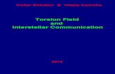 Torsion Field and Interstellar Communication