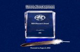 2011 IHS Director's Award Ceremony Book