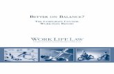BETTER ON BALANCE? — The Corporate Counsel Work|Life