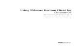 Using VMware Horizon Client for Chrome OS - Horizon Client