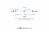 Long-term effects of breastfeeding: a systematic review