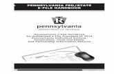 2014 Pennsylvania Fed/State e-File Handbook (REV-993)