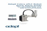Cobra ePLC Robot Quick Setup Guide