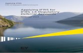 Applying IFRS for IFRS 14 Regulatory Deferral Accounts