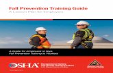 Fall Prevention Training Guide: A Lesson Plan for Employers