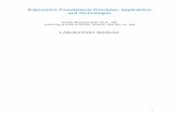 Foundational Principles in Ergonomics Lab Manual