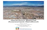 Hazardous Material Assessment Handbook