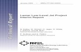 Lamar Low-Level Jet Project Interim Report