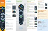Get to know your remote control Need more help? Optional ...