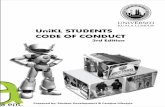 UniKL STUDENTS CODE OF CONDUCT 3rd Edition