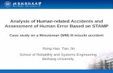 Analysis of Human-related Accidents and Assessment of Human ...