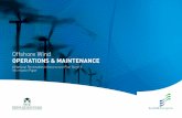 Offshore Wind OPERATIONS & MAINTENANCE