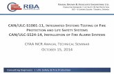 ULC Standards Update S524, S1001 Integrated Systems Testing