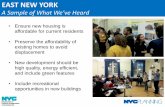 NEW AFFORDABLE HOUSING In East New York