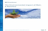 The Environmental Impact of Mail: A Baseline