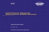 Continuous Descent Operations (CDO) Manual