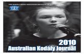 The Kodály Music educaTion insTiTuTe of ausTralia inc