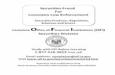 Securities 101 for Louisiana Law Enforcement Manual