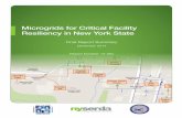Microgrids for Critical Facility Resiliency in New York State – Summary