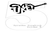 SyraUke Songbook Volume 5