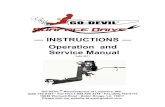 INSTRUCTIONS Operation and Service Manual - godevil.com