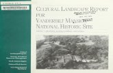 Cultural Landscape Report for Vanderbilt Mansion National Historic ...