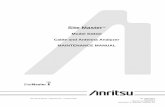 S331D Site Master Maintenance Manual