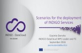 Scenarios for the deployment of INDIGO Services