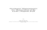 Overhauser Magnetometers For Measurement of the Earth's ...