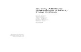 Quality Attribute Workshops (QAWs), Third Edition