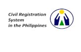 Civil Registration System in the Philippines