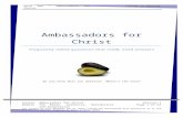 Doc Ambassadors for Christ - The Bible - Authority Reliability and ...