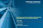 Command and Control: System Administration at U.S. Central ...