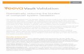 Dramatically reducing the burden of computer system validation