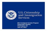 USCIS Briefing on EB-5 Immigarnt Visa