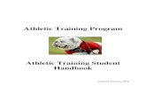 Athletic Training Program Athletic Training Student Handbook