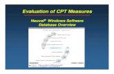 Clinical Evaluation of CPT Measures