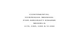 CONTINENTAL OVERHAUL MANUAL FOR AIRCRAFT ENGINE ...