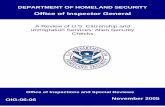 A Review of US Citizenship and Immigration Services' Alien Security ...