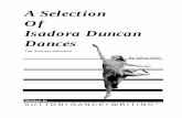A Selection Of Isadora Duncan Dances - DanceWriting