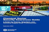 Chemical Sector Security Awareness Guide: A Guide for Owners ...