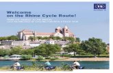 Welcome on the Rhine Cycle Route!