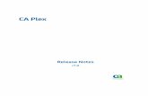 CA Plex Release Notes