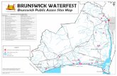 a Map of Brunswick County Water Access Sites