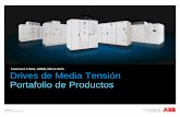 Drives de Media Tensión: Portafolio de Productos PDF, 3.54 MB