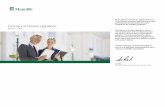 Summary of pension legislation (GE10129)