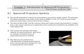 S.1 Spacecraft Propulsion Systems Chapter 1: Introduction to ...
